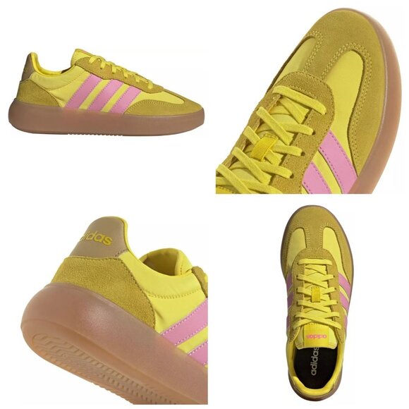 NWT Women's Adidas Barreda Decode Shoes Pink and Yellow Size 8.5 - Picture 6 of 6